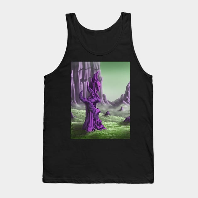 No Man's Sky alien landscape Tank Top by Hedgeh0g